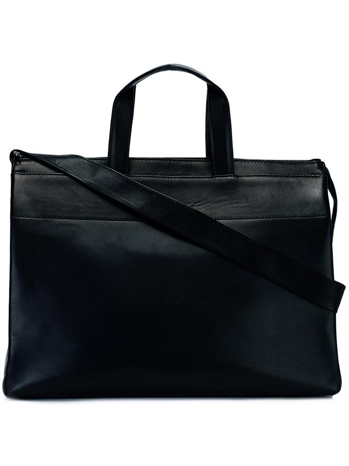 Isaac Reina 'standard 24 Hours' Tote Bag, Adult Unisex, Black, Leather