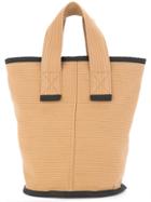 Cabas Small Laundry Tote - Brown