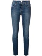 Stella Mccartney Star Stud Skinny Jeans - Blue