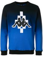 Marcelo Burlon County Of Milan Kappa Logo Crewneck Sweatshirt - Black