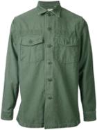 Orslow Army Shirt, Men's, Size: 1, Green, Cotton
