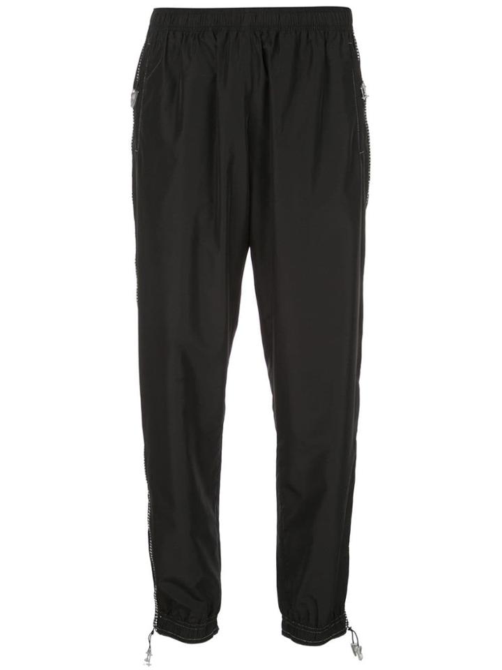 Adam Selman Sport Studded Track Pants - Black