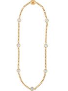 Chanel Vintage Crystal Strand Necklace - Metallic