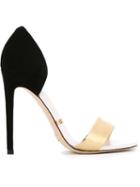Gianni Renzi Stiletto Sandals, Women's, Size: 36, Black, Leather/suede