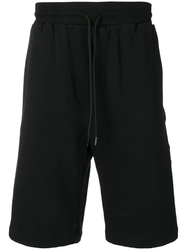 Gaelle Bonheur Drawstring Knee-length Shorts - Black