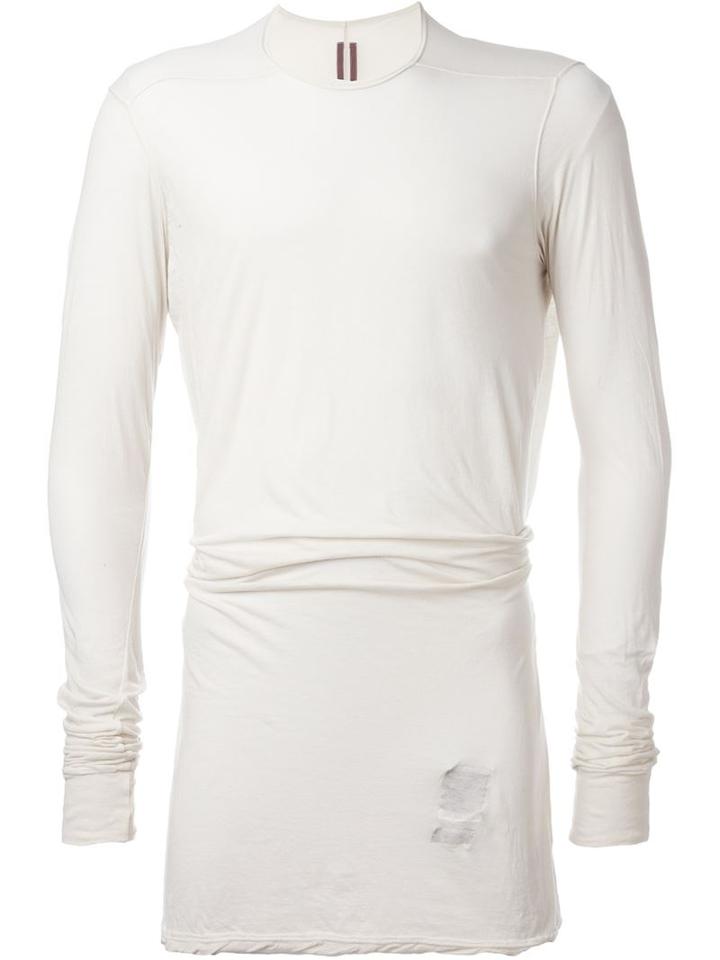 Rick Owens Drkshdw Long Sleeve 'level' T-shirt