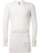 Rick Owens Drkshdw Long Sleeve 'level' T-shirt