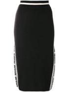 P.a.r.o.s.h. Sequin Pencil Skirt - Red