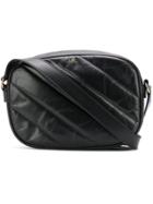 A.p.c. Quilted Shoulder Bag - Black