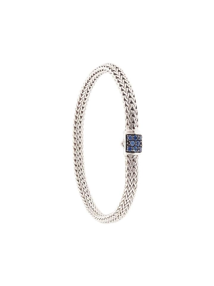 John Hardy Classic Chain Sapphire Extra-small Bracelet - Silver