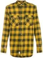 Department 5 Plaid Shirt - Yellow & Orange