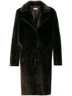 Ih Nom Uh Nit Longline Coat - Brown