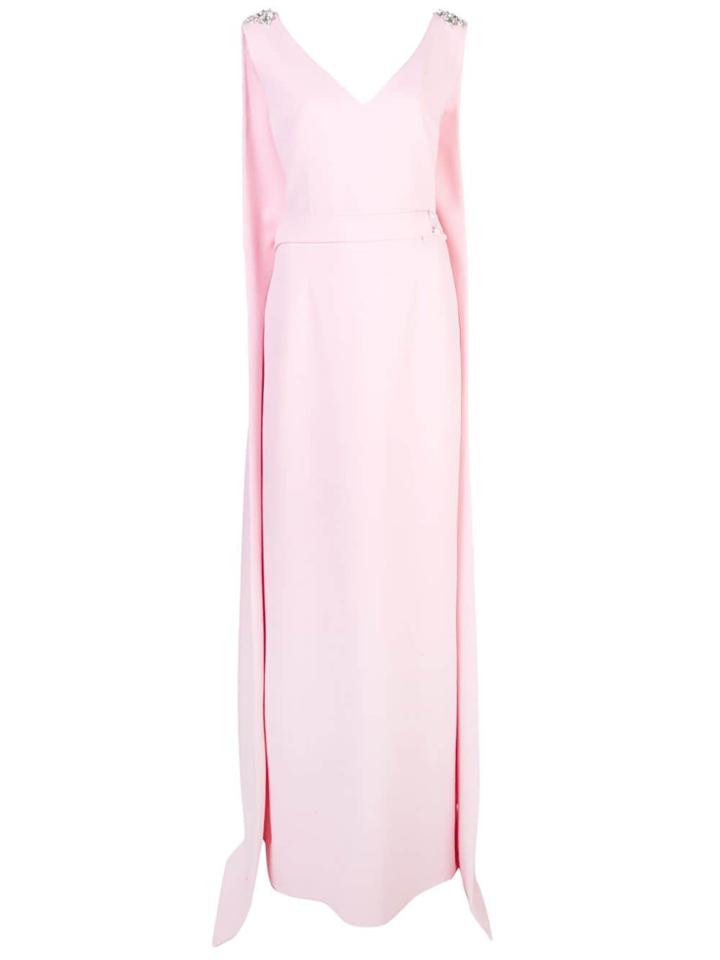 Safiyaa London Structured Gown - Pink