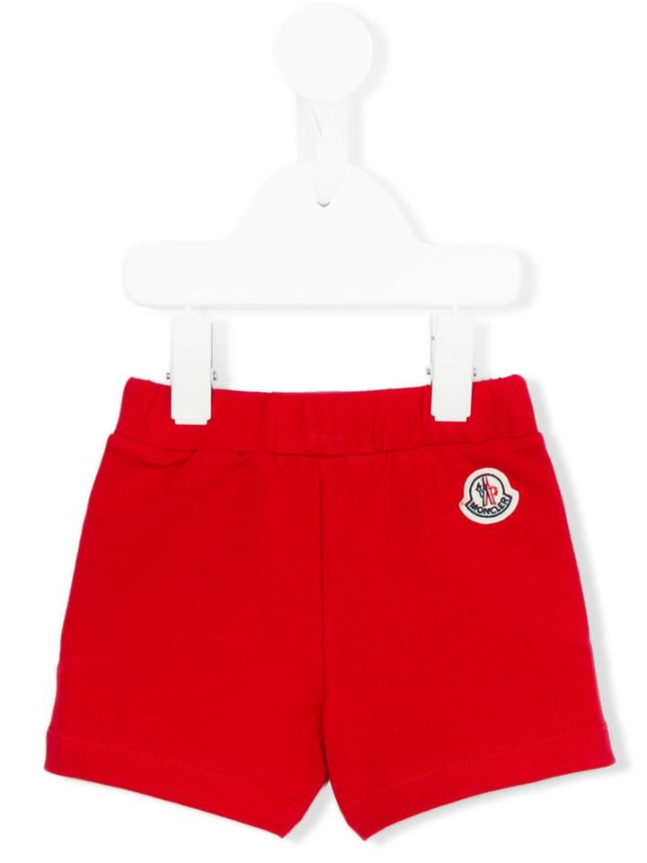 Moncler Kids - Casual Shorts - Kids - Cotton/spandex/elastane - 18-24 Mth, Red