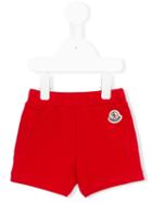 Moncler Kids - Casual Shorts - Kids - Cotton/spandex/elastane - 18-24 Mth, Red