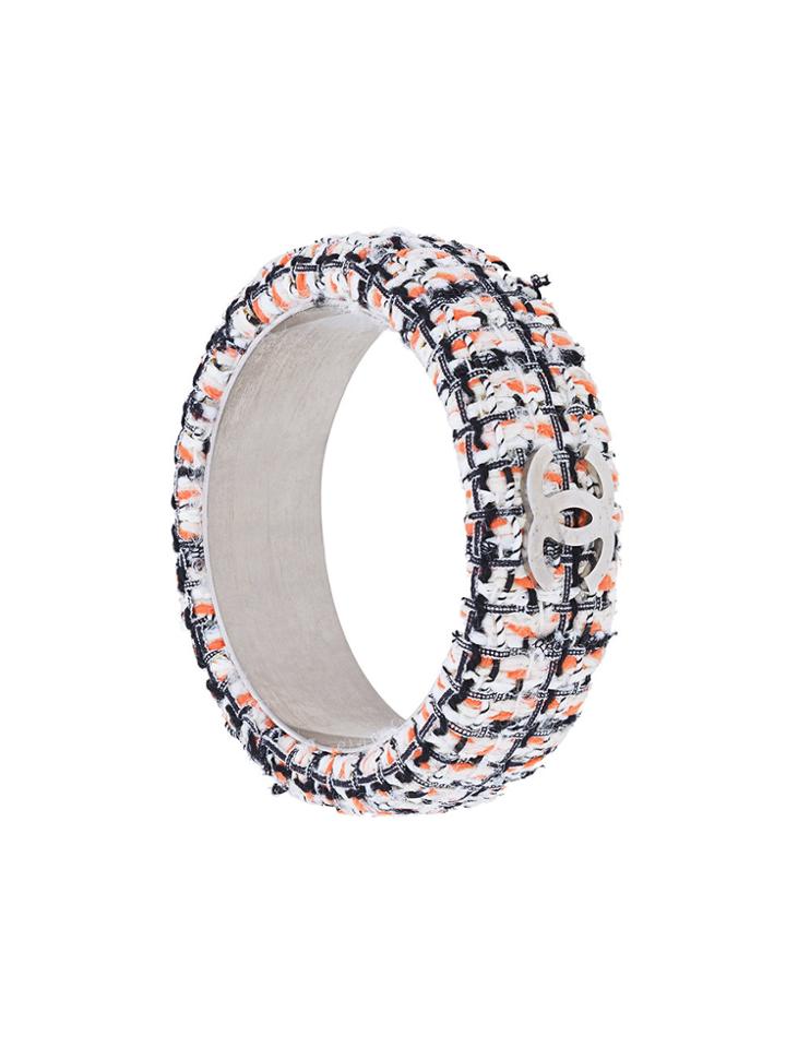 Chanel Vintage Interlocking Logo Bracelet - Multicolour