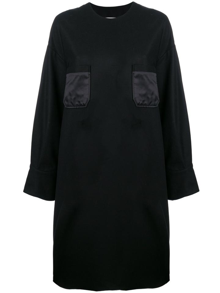 Marios Oversized Sweater Dress - Black
