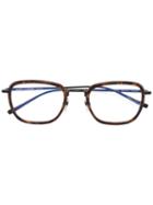 Saint Laurent - Sl127 Glasses - Unisex - Acetate/metal (other) - One Size, Brown, Acetate/metal (other)