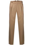 The Gigi Slim Fitted Tailored Trousers - Nude & Neutrals
