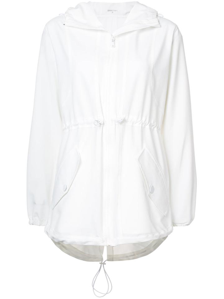 Cushnie Et Ochs Ophilie Hooded Jacket - White