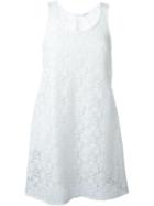 P.a.r.o.s.h. Crochet Dress, Women's, Size: Small, White, Polyester/cotton