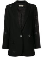 Zadig & Voltaire Embellished Blazer - Black