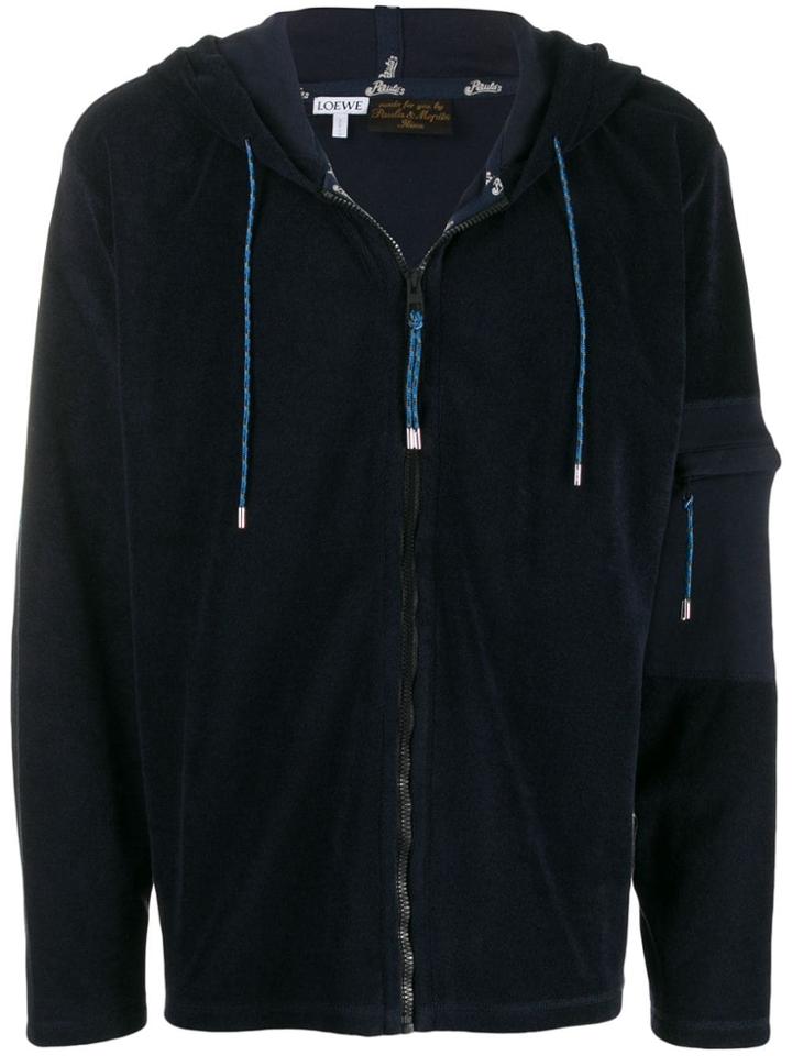 Loewe Hooded Jacket - Blue