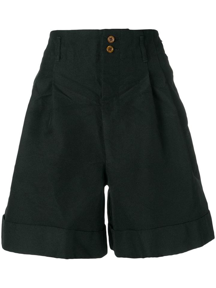 Comme Des Garçons Loose-fit Shorts - Black