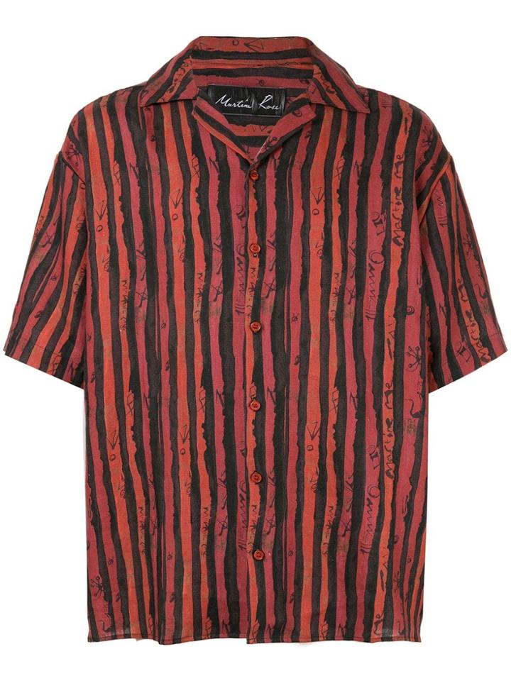 Martine Rose All-over Print Shirt - Red
