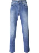 Fay Stonewashed Jeans - Blue