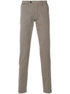 Eleventy Slim Fit Trousers - Nude & Neutrals