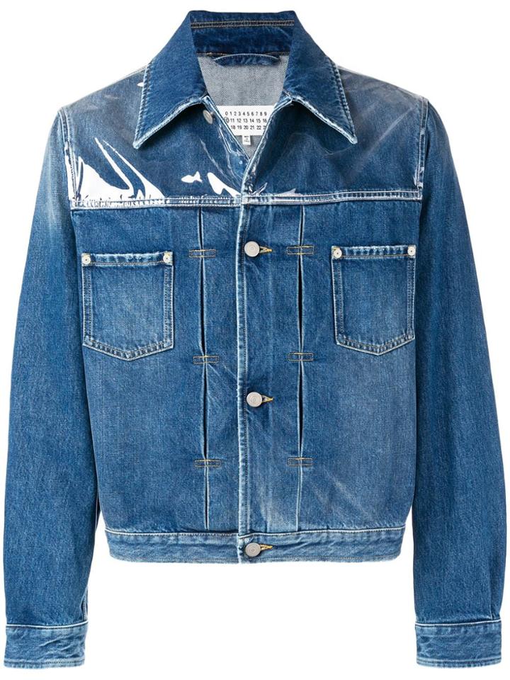 Maison Margiela Denim Sports Jacket - Blue