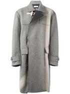 Facetasm Oversized Mid Coat, Men's, Size: Iv, Grey, Wool/nylon/cotton