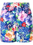 Polo Ralph Lauren Floral Print Swim Shorts, Men's, Size: Small, Polyester