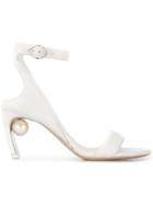 Nicholas Kirkwood Lola Pearl Sandals - White