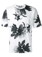 Paul & Joe Floral Print T-shirt, Men's, Size: Small, White, Cotton