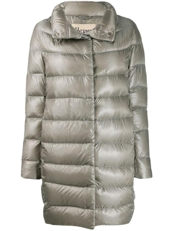 Herno Glossy Puffer Jacket - Grey