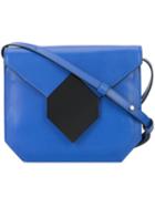 Pierre Hardy Prism Crossbody Bag, Women's, Blue, Calf Leather
