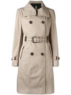 Mackage Caroline Trench Coat, Women's, Size: Medium, Nude/neutrals, Cotton/nylon/polyester/polyester