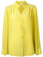 Pinko Neck Cut-out Detail Shirt - Green