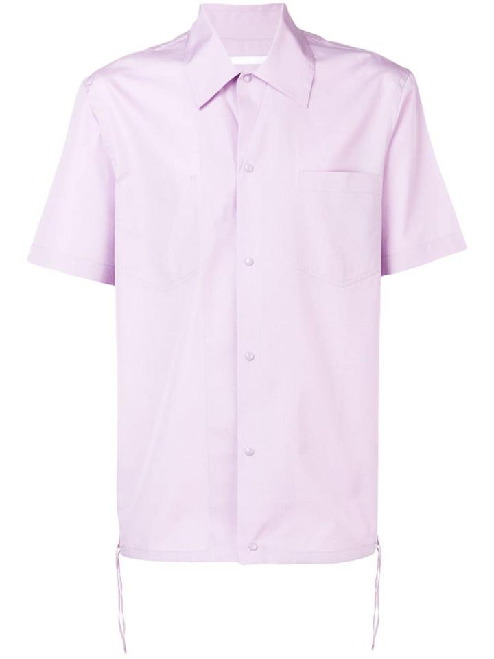 Helmut Lang Shortsleeved Button Down Shirt - Pink