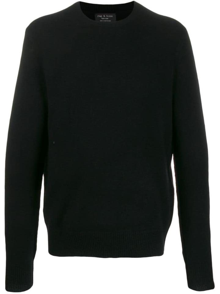 Rag & Bone Plain Cashmere Jumper - Black
