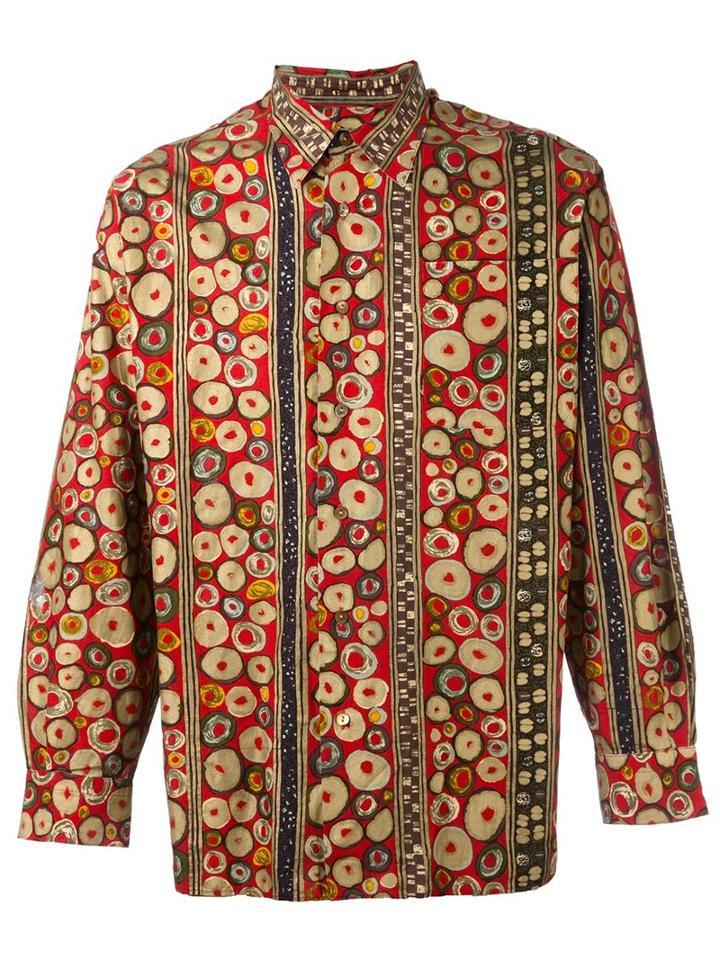 Jean Paul Gaultier Vintage Circle Print Shirt