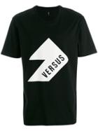 Versus - Logo Print T-shirt - Men - Cotton - S, Black, Cotton