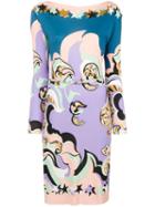 Emilio Pucci Printed Belted Dress - Pink