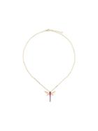 Anapsara 'dragonfly' Necklace, Women's, Metallic