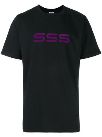 Sss Word Corp Skater Teesss T-shirt - Black