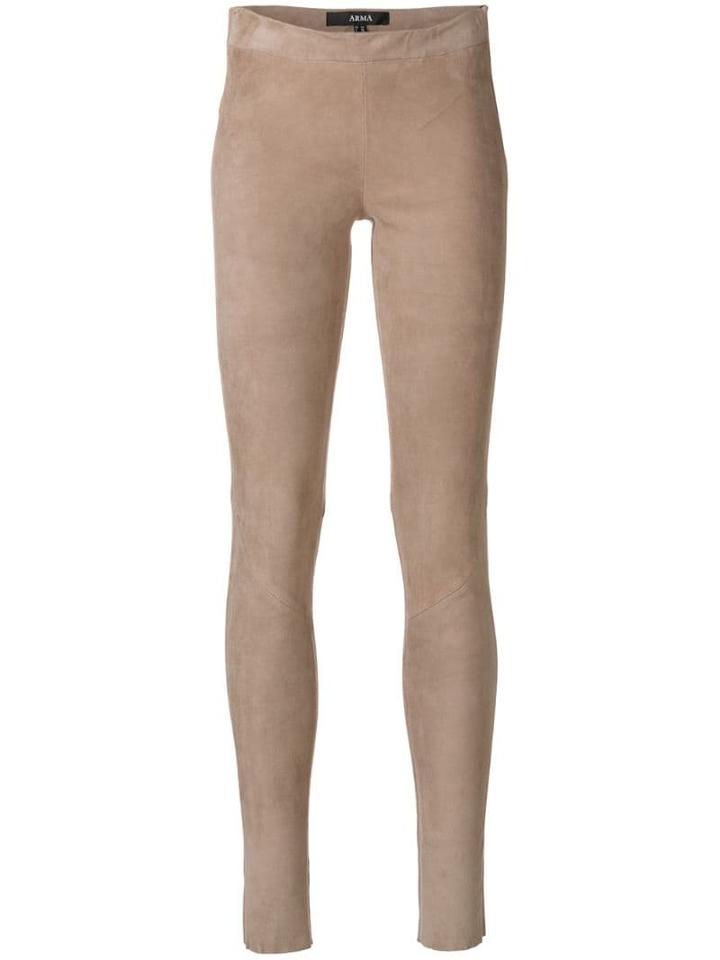 Arma Skinny Fitted Leggings - Neutrals