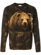 Etro - Bear Print Top - Men - Cotton - S, Brown, Cotton