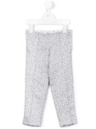 Hucklebones London - Confetti Jacquard Trousers - Kids - Cotton/polyester/acetate - 4 Yrs, Blue